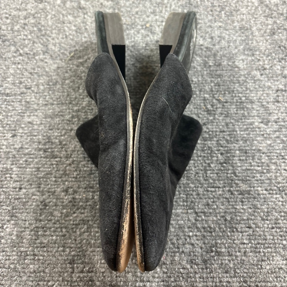 EILEEN FISHER Women’s Vero Cuoio Suede Mules Black slides size: 8 - Picture 7 of 11